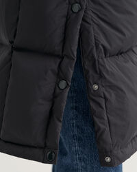 Abrigo de largo completo y plumón