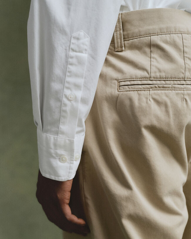 Camisa extragrande de popelina