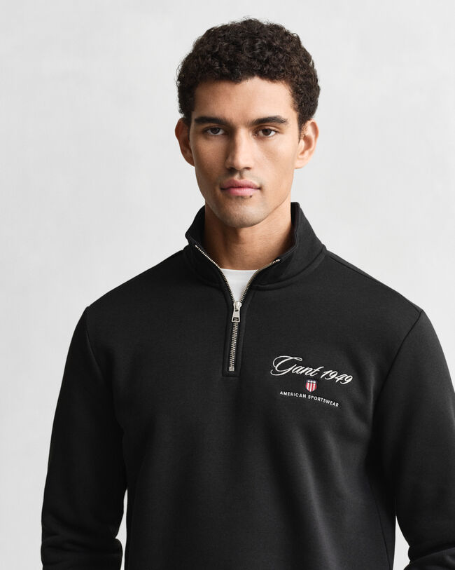 Sudadera con media cremallera 1949 Graphic