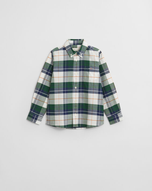 Camisa Oxford a cuadros Shield Kids