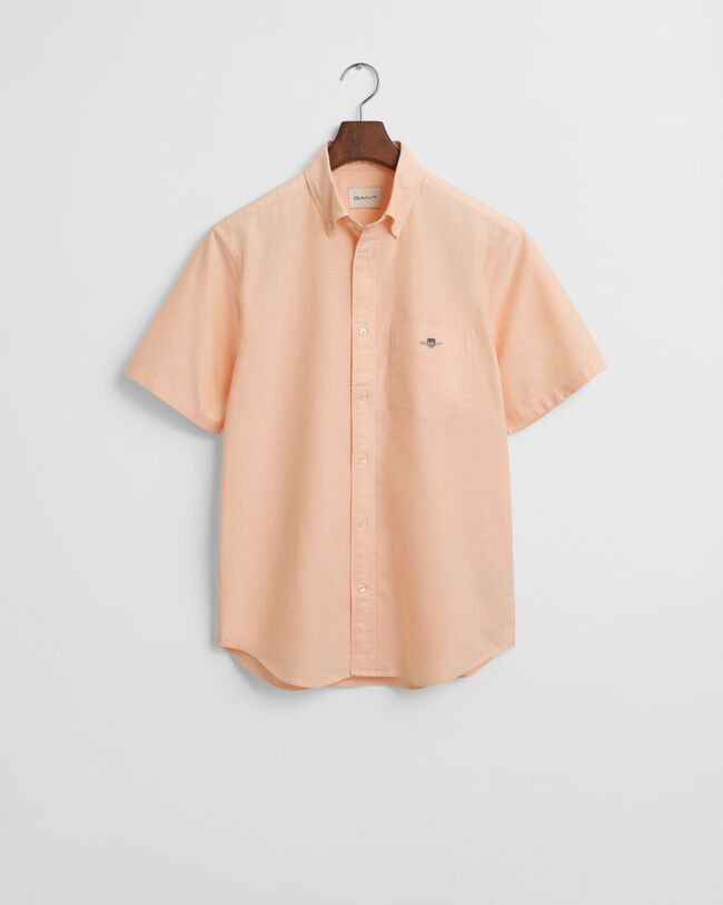 Camisa Oxford Regular Fit cl&aacute;sica de manga corta