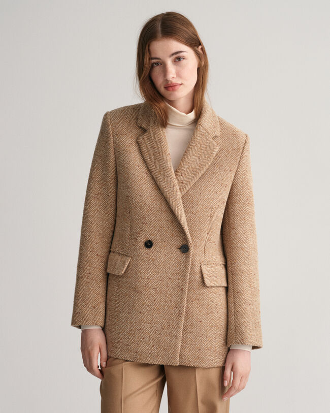 Americana Regular Fit con diseño de espiga