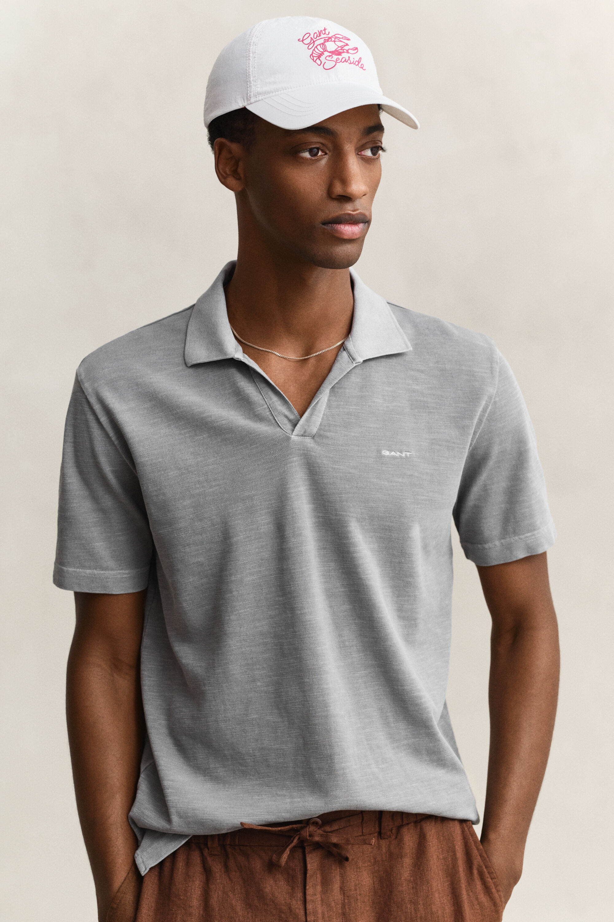 Gorra con efecto arrugado Graphic