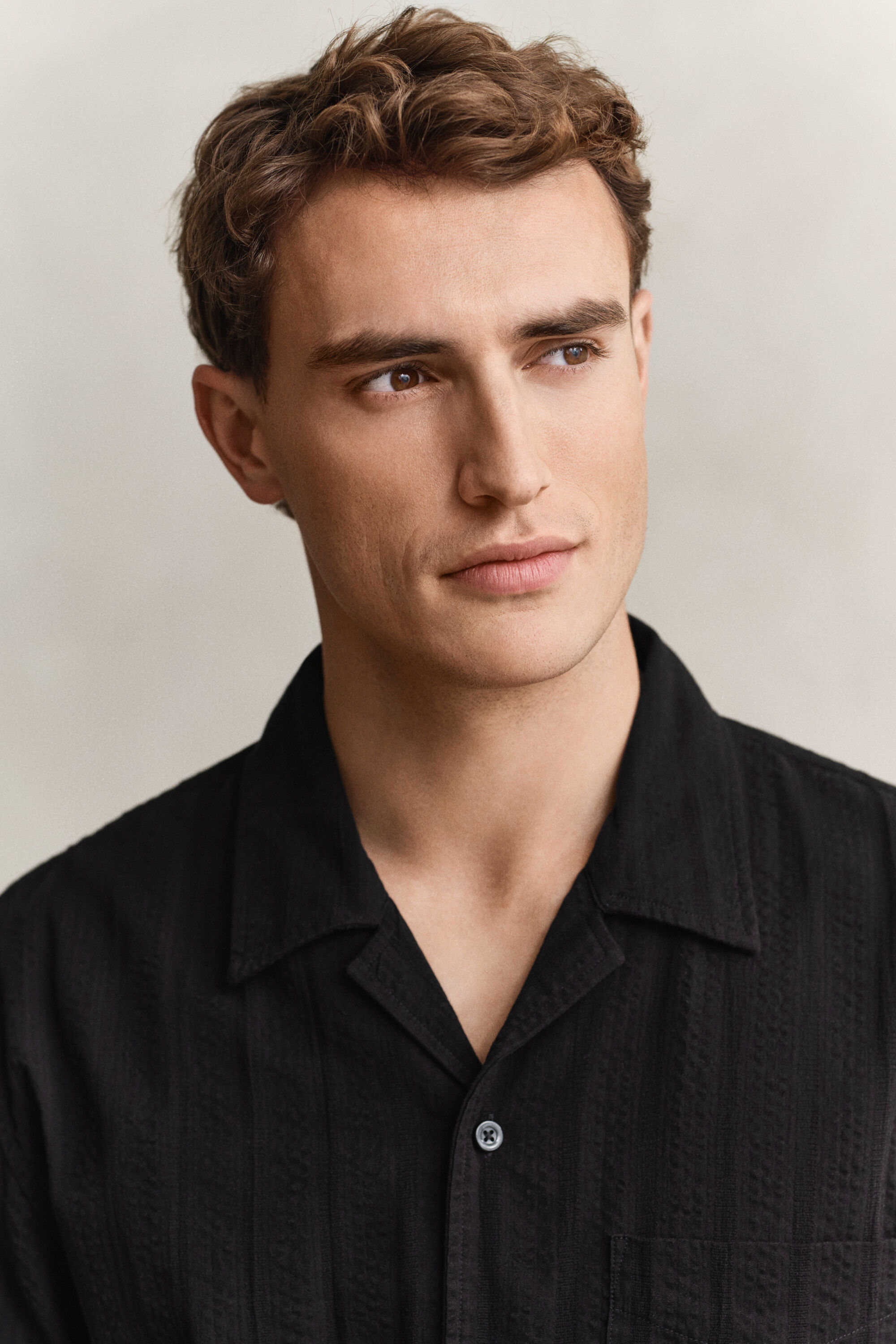 Camisa Relaxed Fit Dobby Stripe