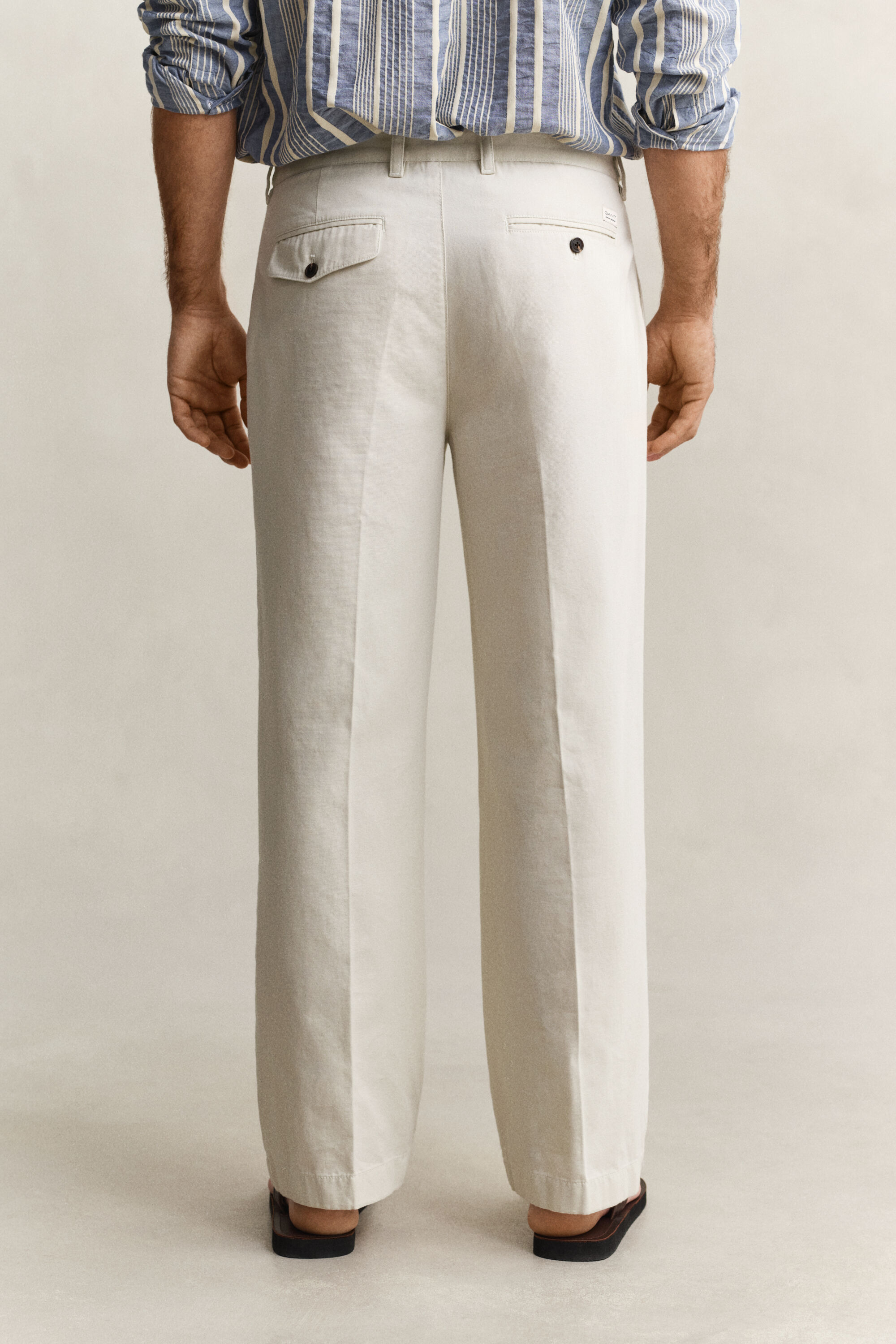 Pantalones chinos de lona