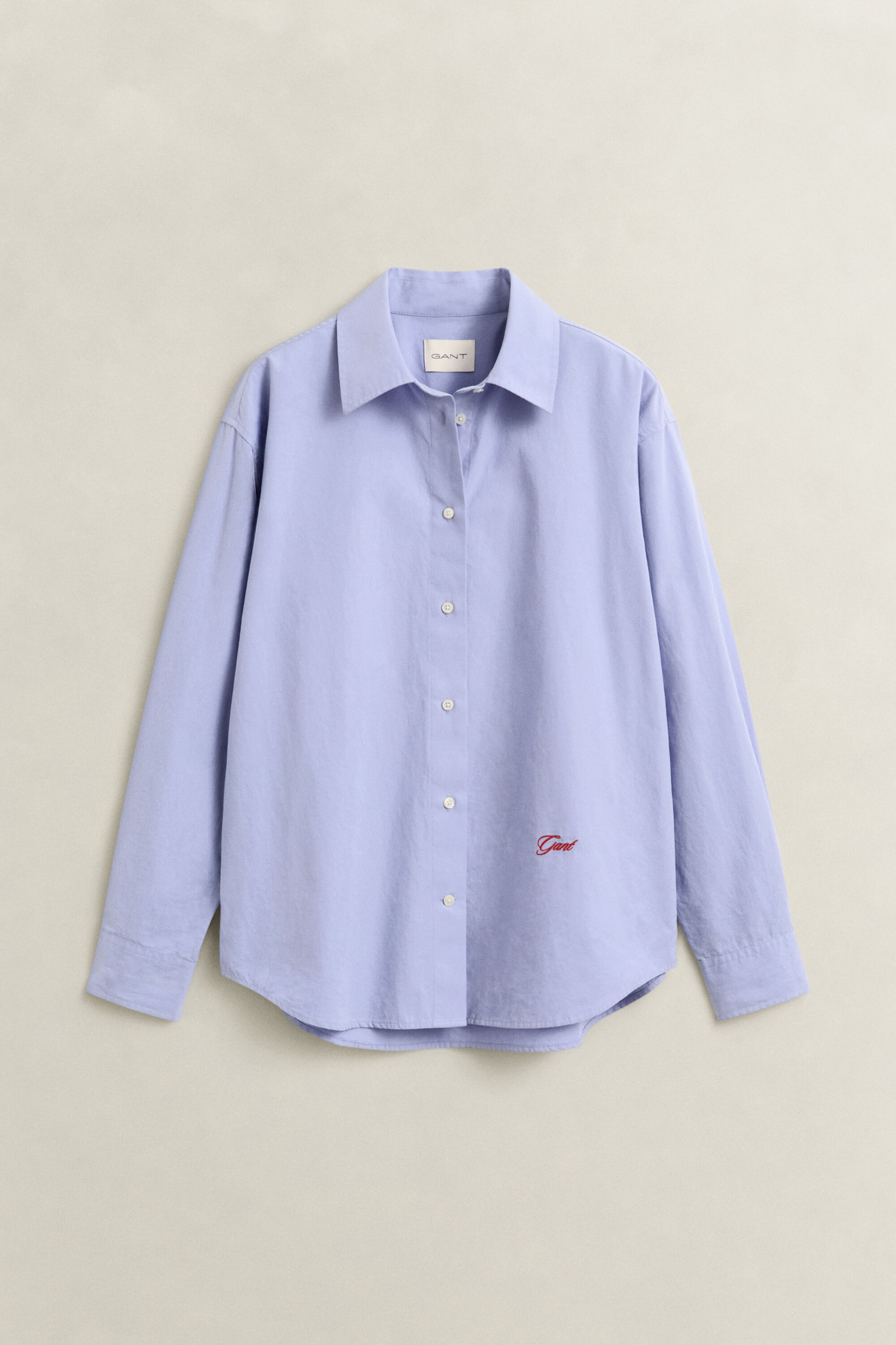 Camisa Relaxed Fit de popelina