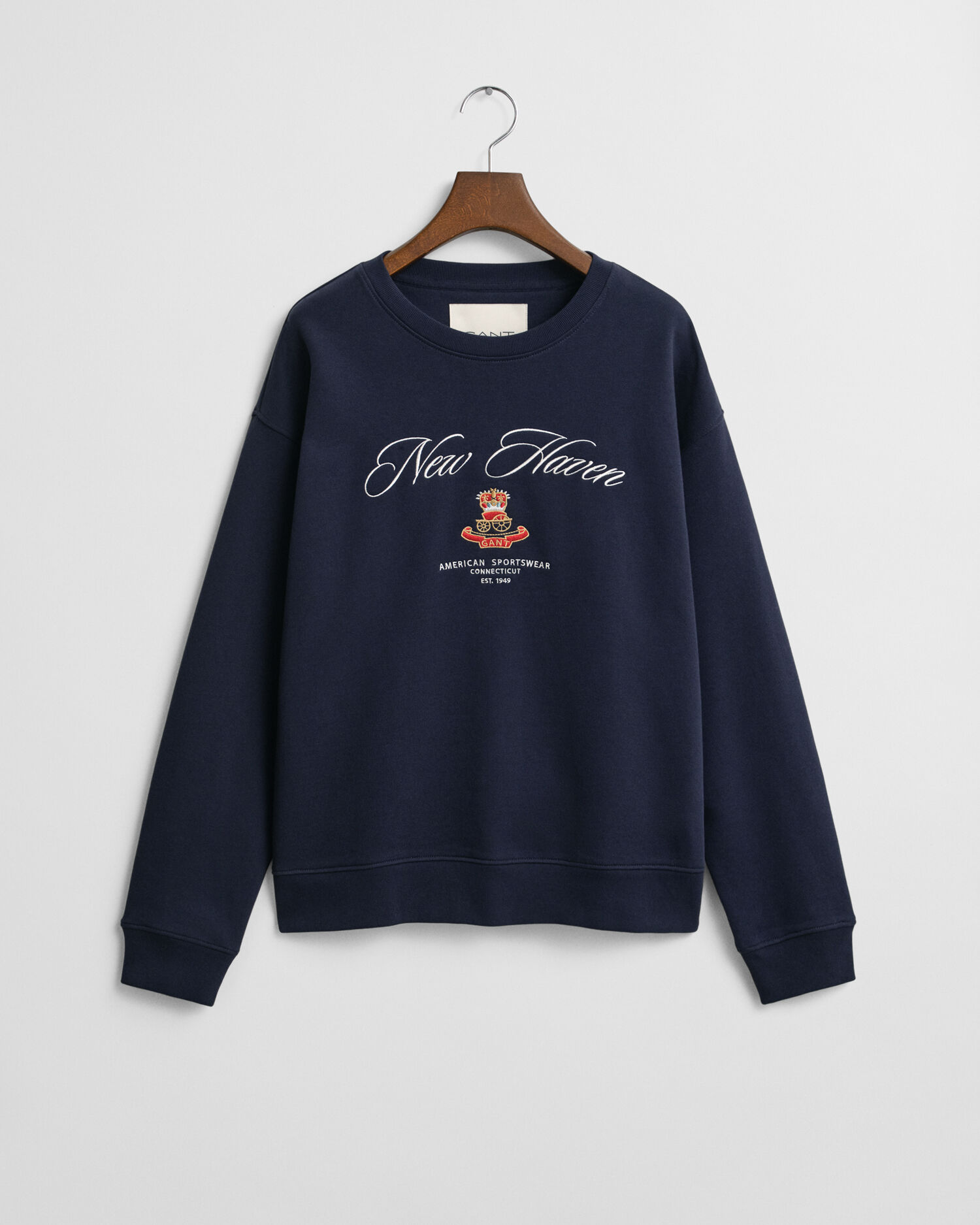 Sudadera de cuello redondo Crest Graphic
