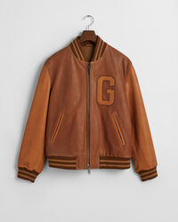 GANT Varsity Jacket de piel