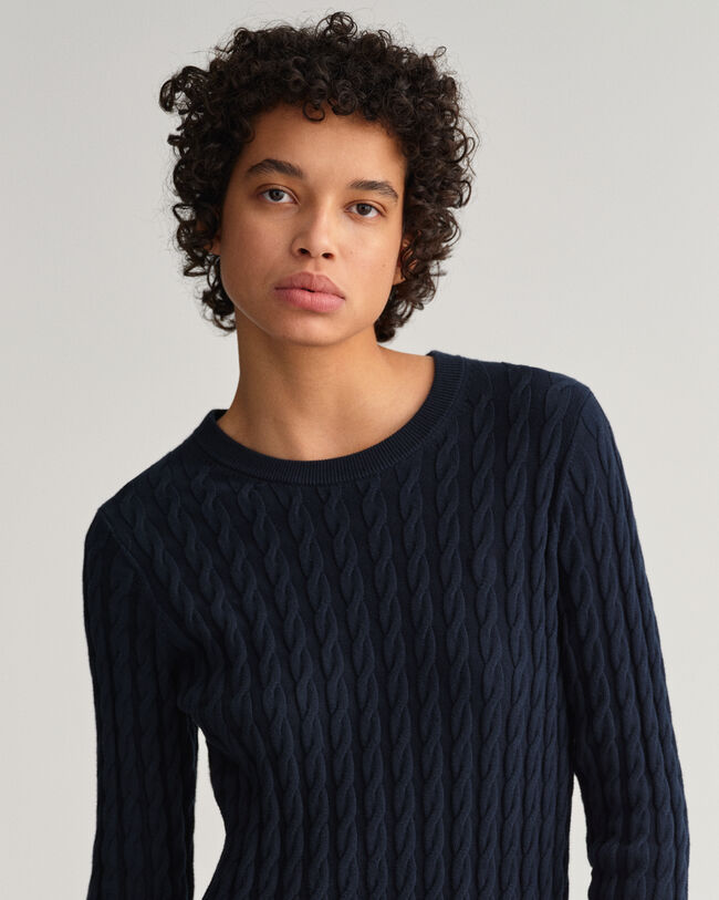 Vestido de punto de ochos retorcidos