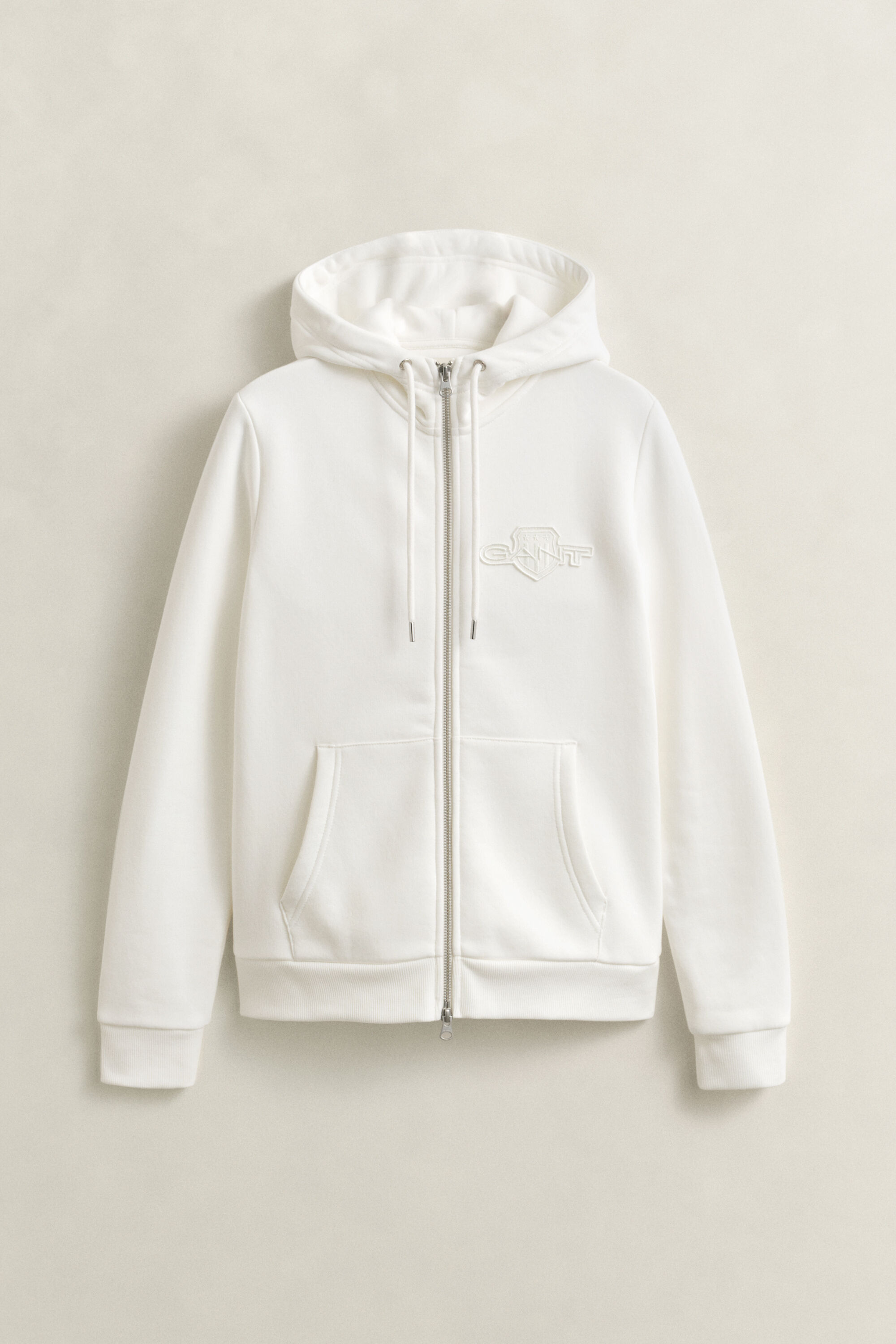 Sudadera con capucha y cremallera Tonal Shield