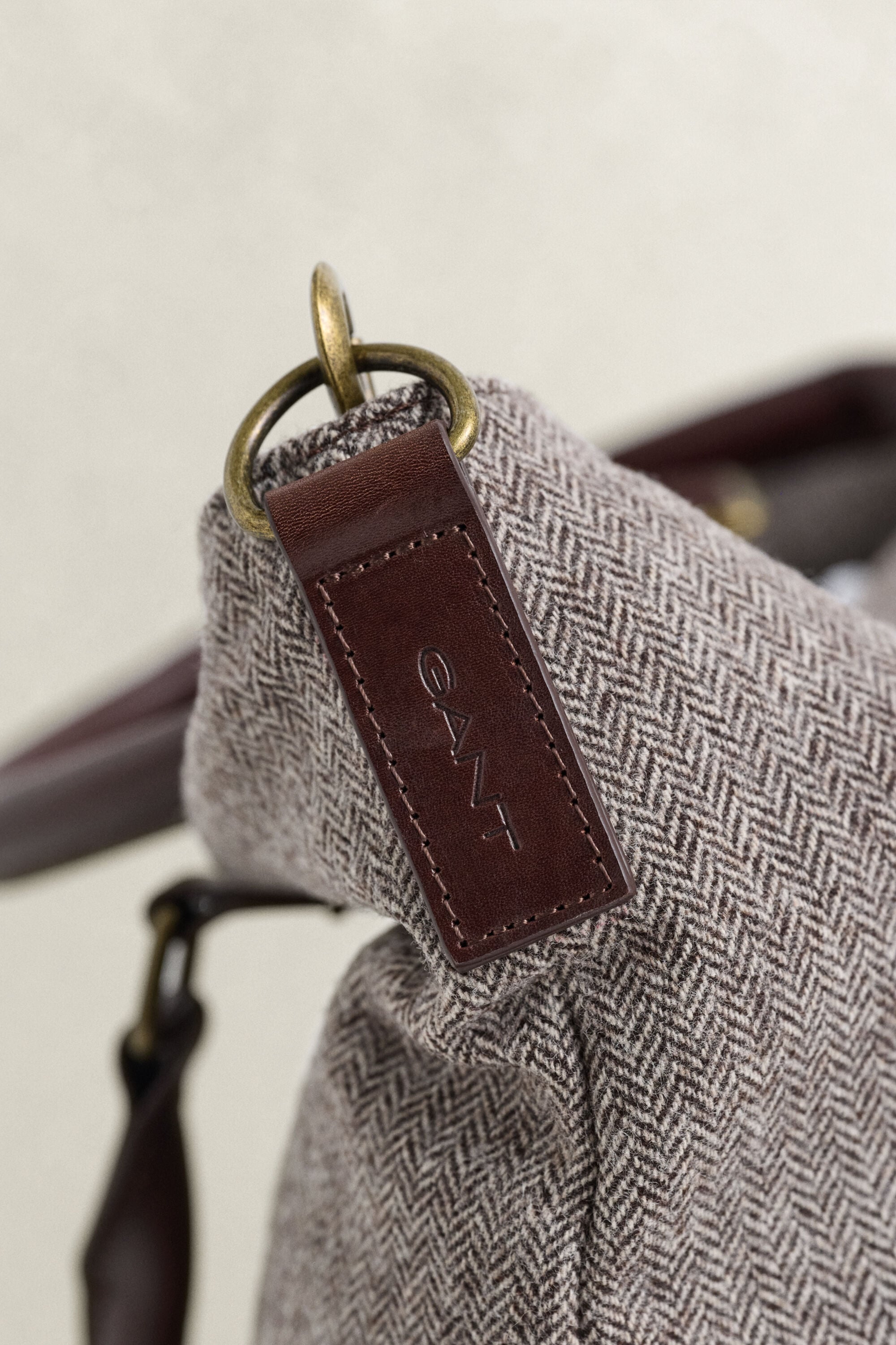 Bolso tote de lana