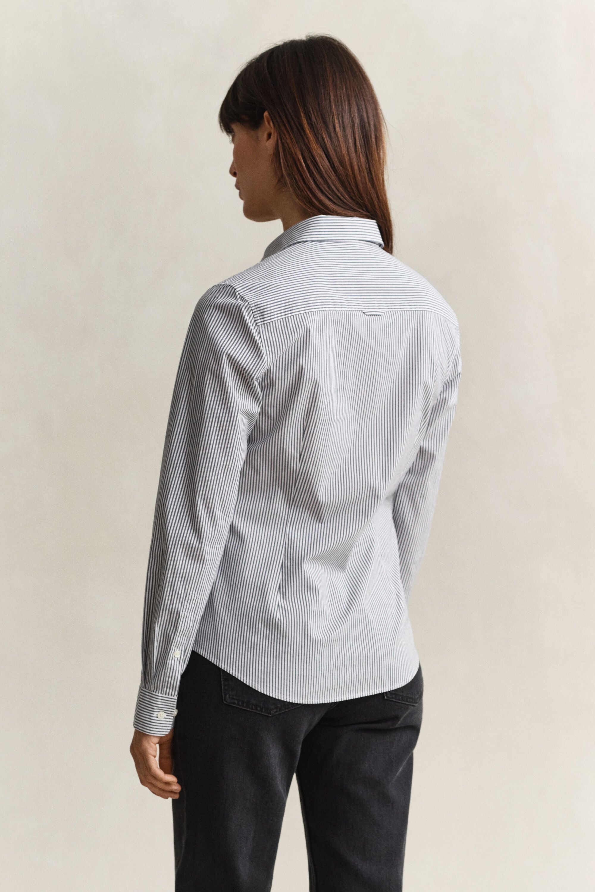 Camisa de popelina a rayas