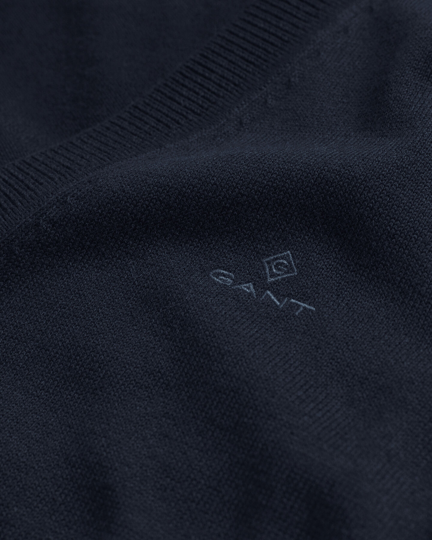 Cárdigan con cuello de pico en algodón ligero