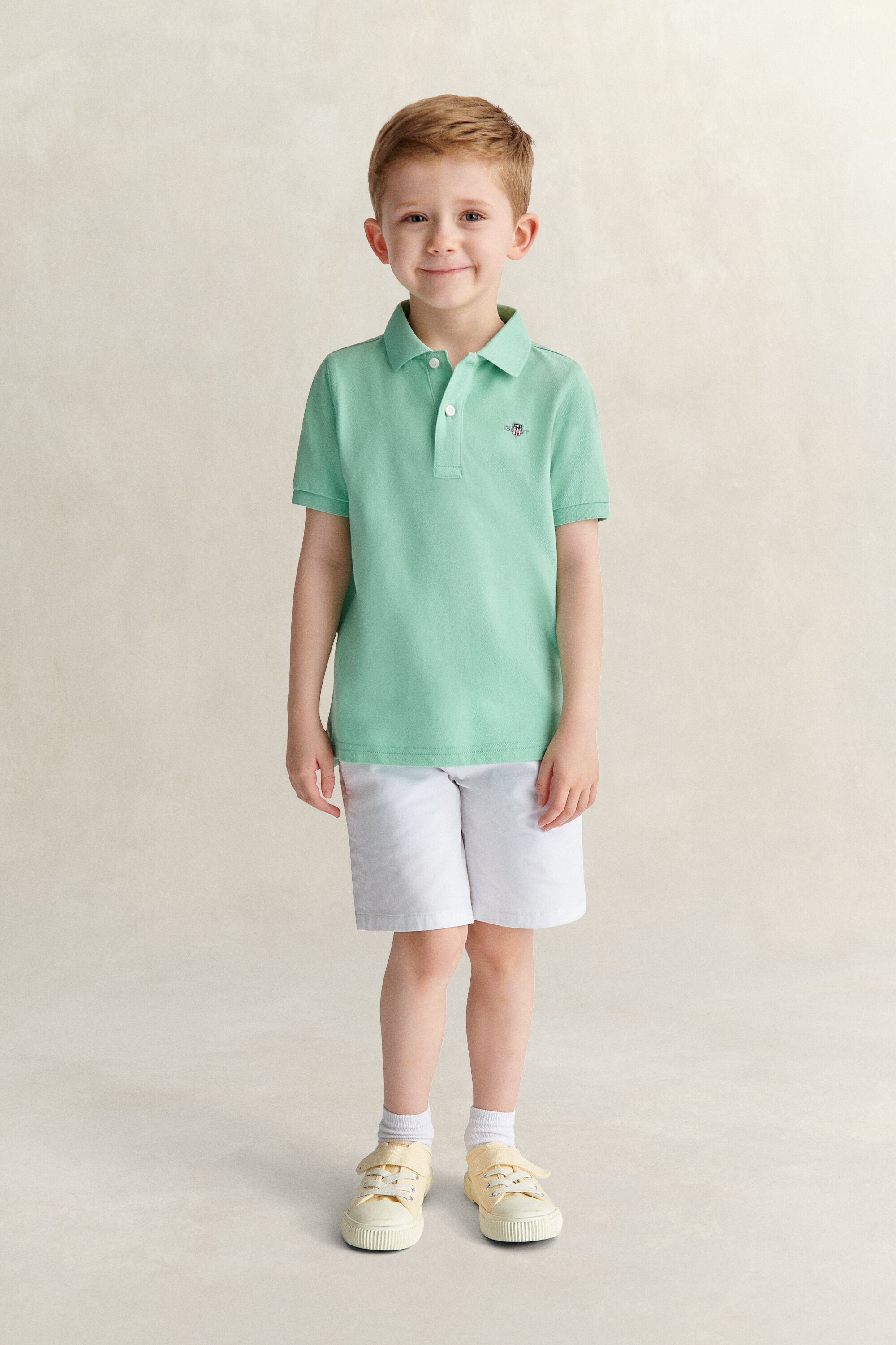 Polo de piqué Shield Kids