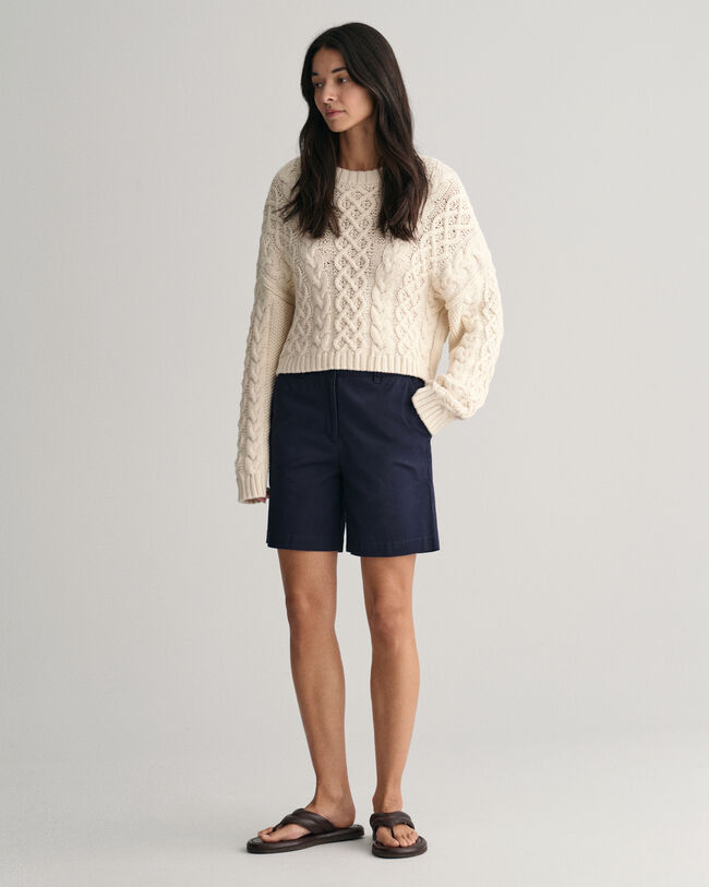 Pantalones chinos cortos