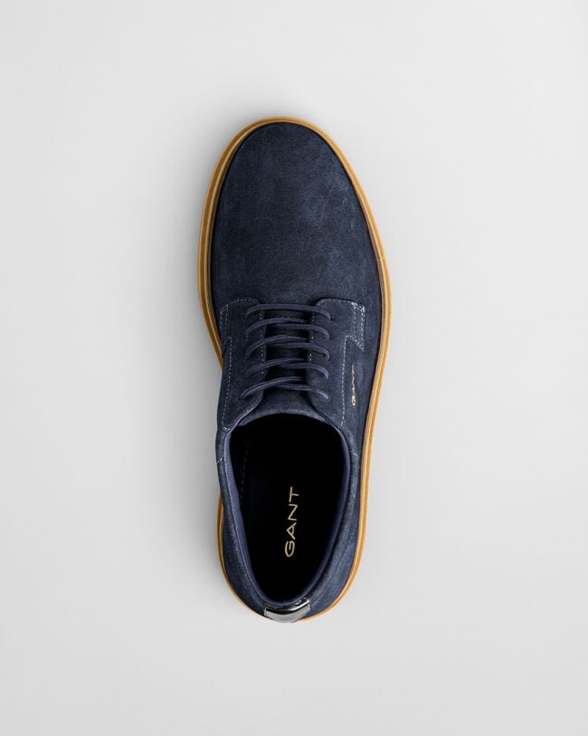 Zapatos bajos con cordones de ante Kinzoon