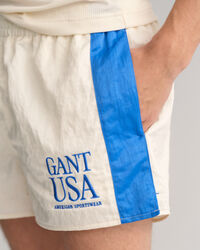 Pantalones cortos de running en satén