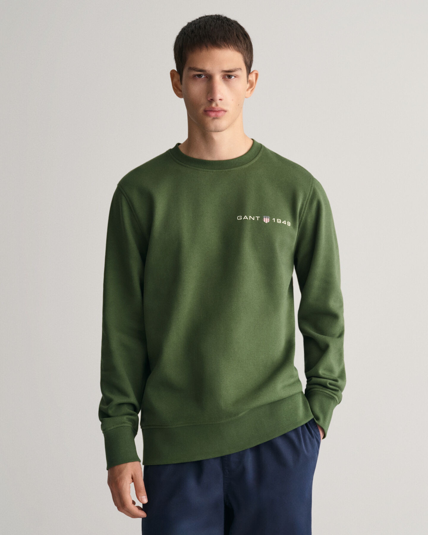 Sudadera de cuello redondo estampada Graphic