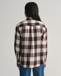 Camisa Relaxed Fit a cuadros Teen Girls