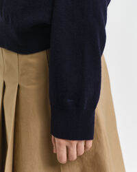 C&aacute;rdigan de lana de oveja muy fino