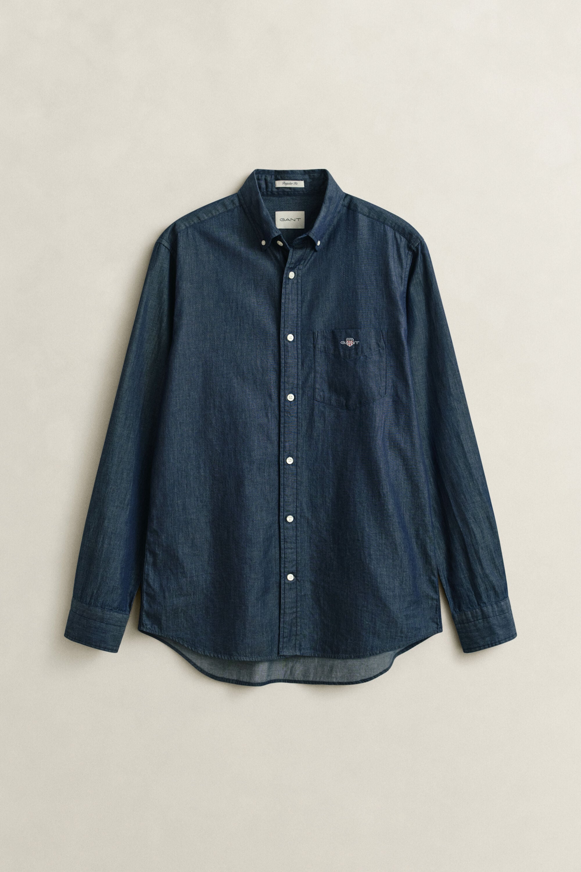 Camisa Regular Fit añil