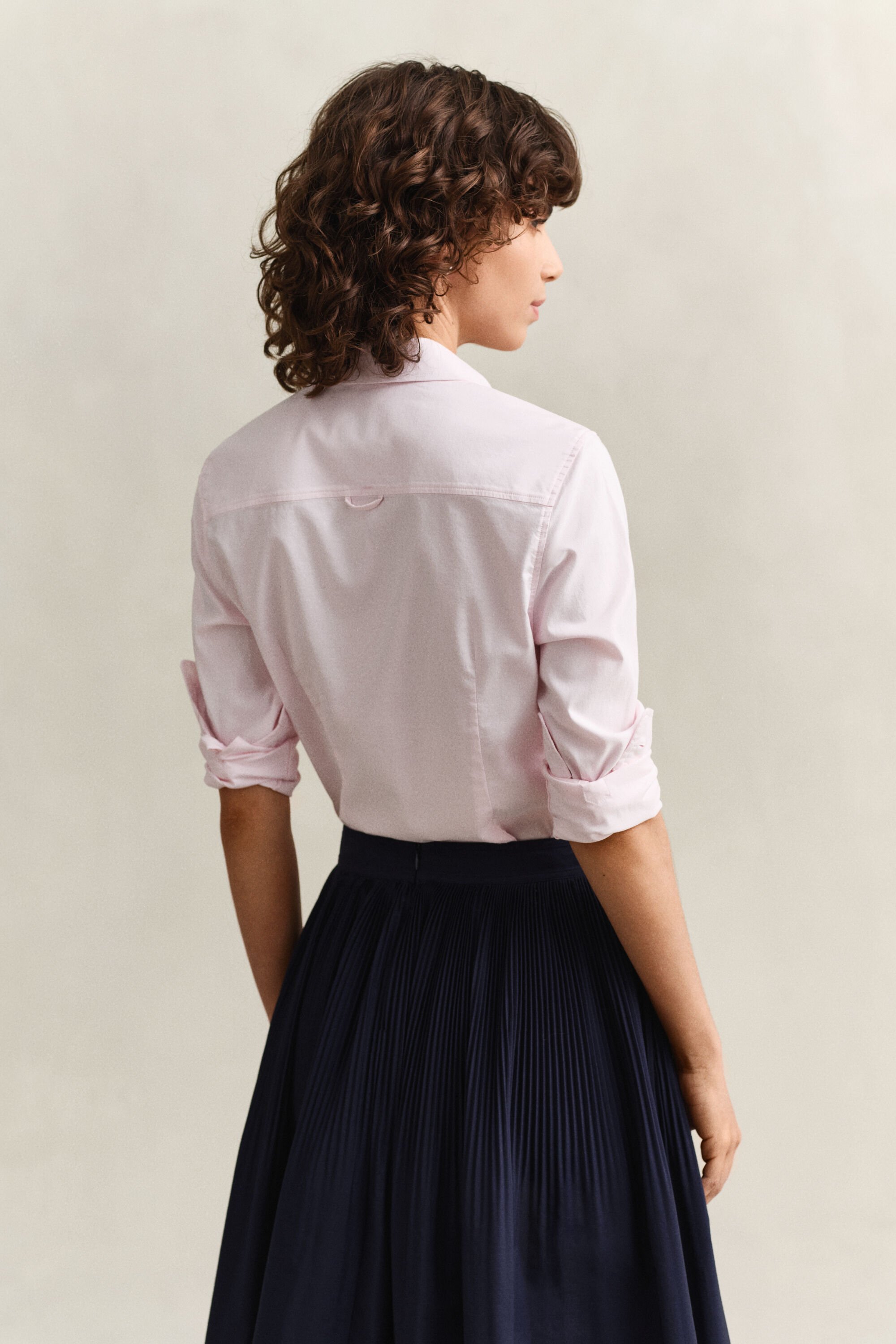 Camisa Oxford elástica