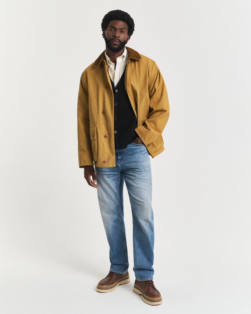 Cárdigan de algodón informal