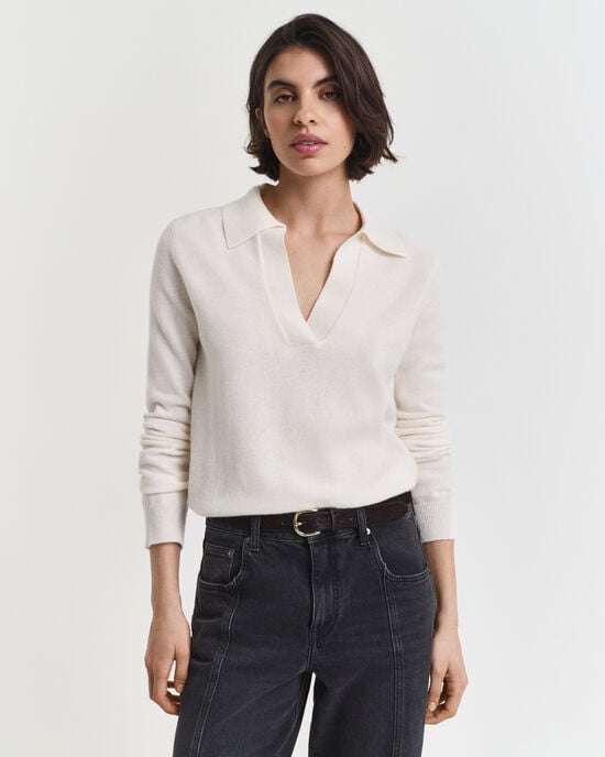 Rugger de lana de oveja muy fina