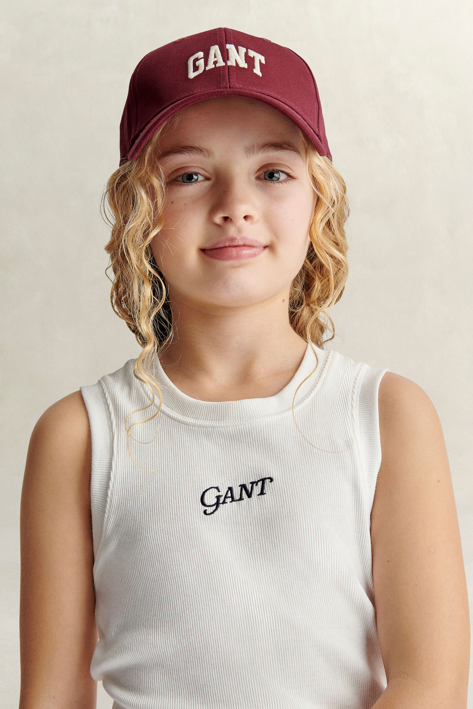 Top acanalado Teen Girls