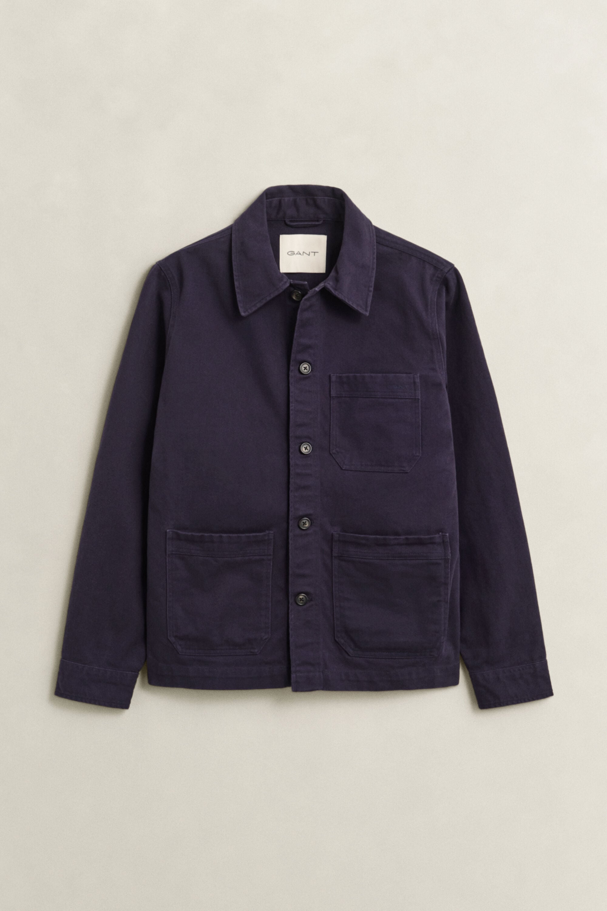 Sobrecamisa de sarga cepillada