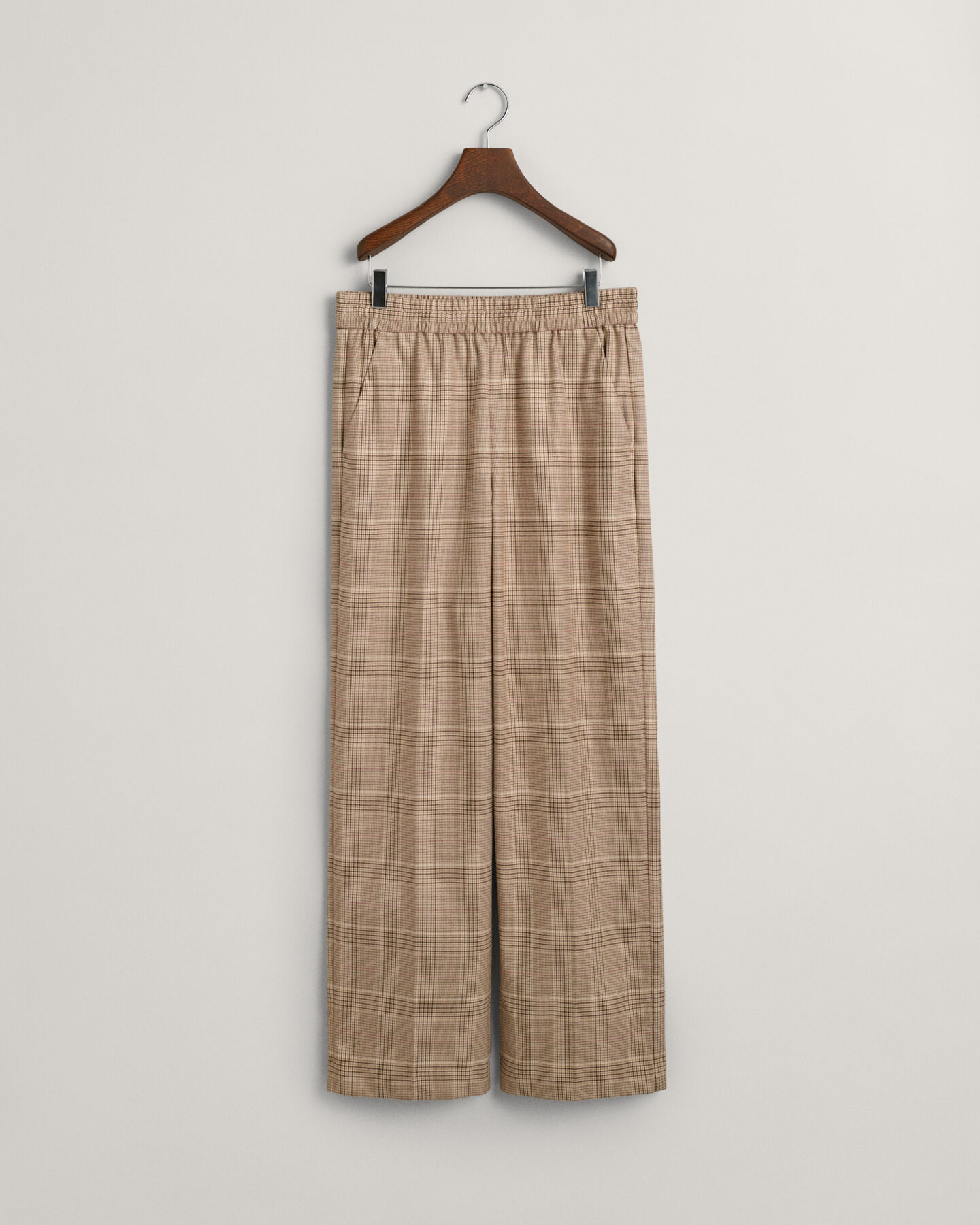 Pantalones Relaxed Fit Pull-On a cuadros