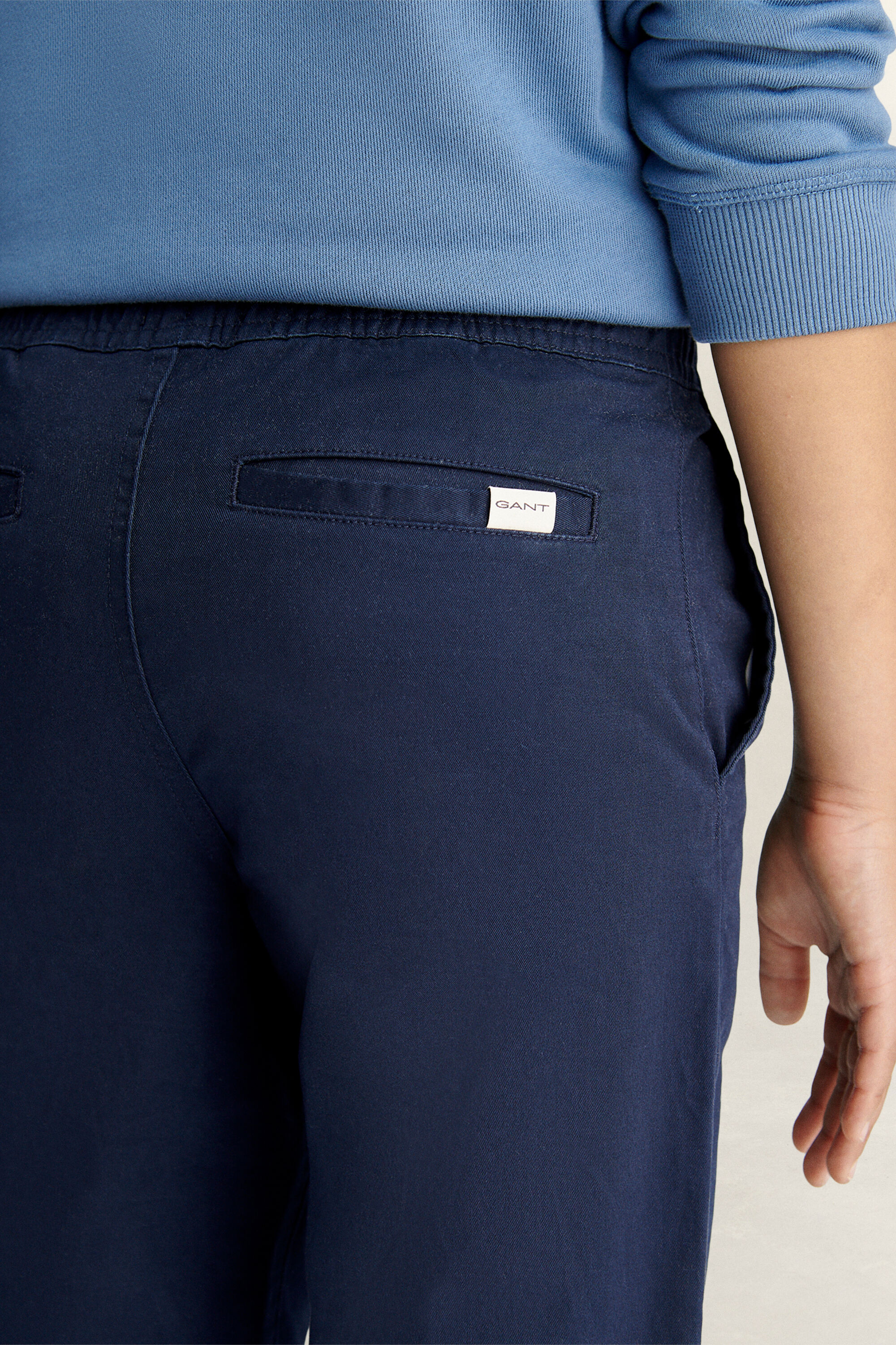 Pantalones chinos con cordón ajustable Teen Boys