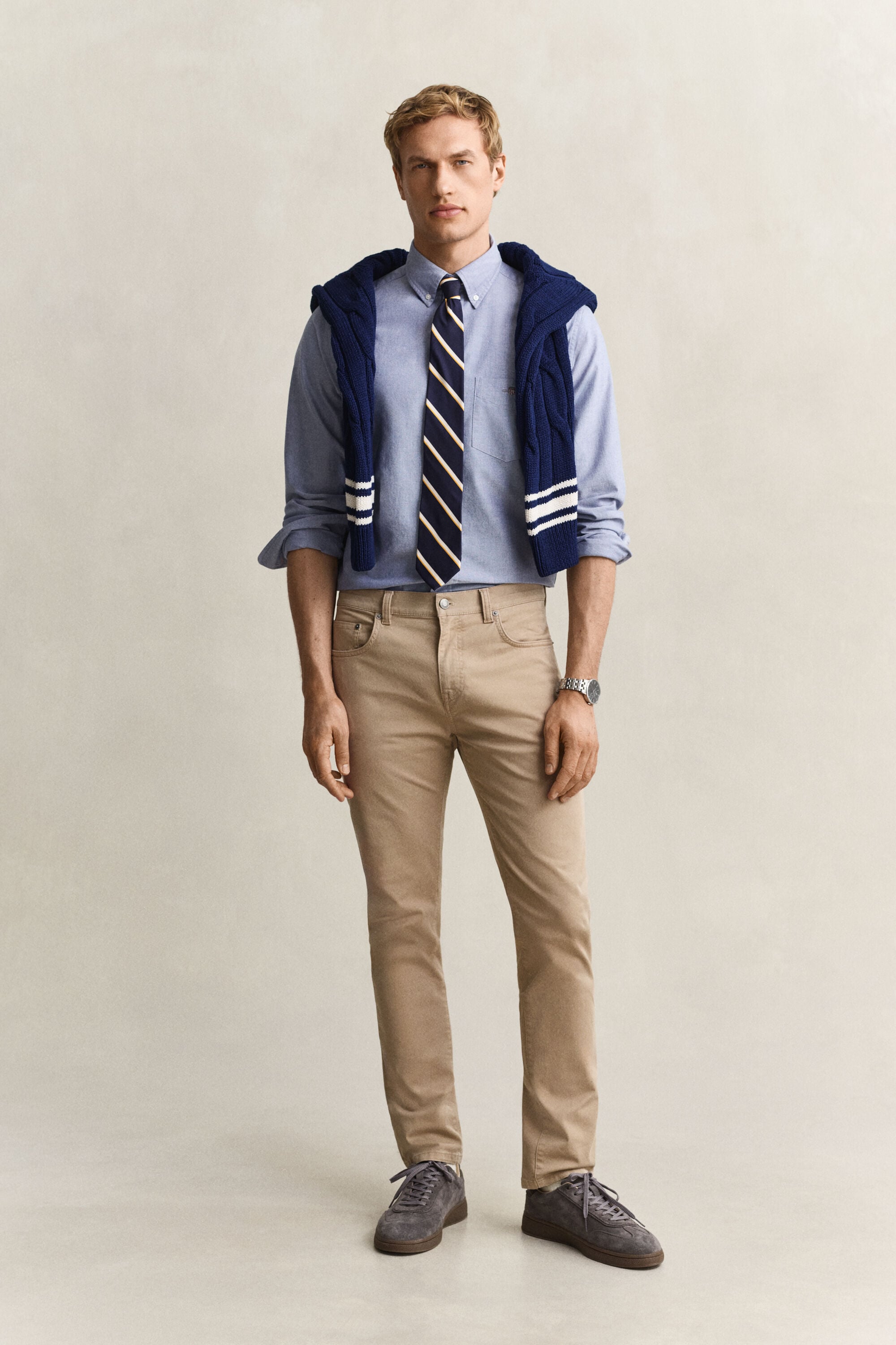 Camisa Oxford Regular Fit clásica