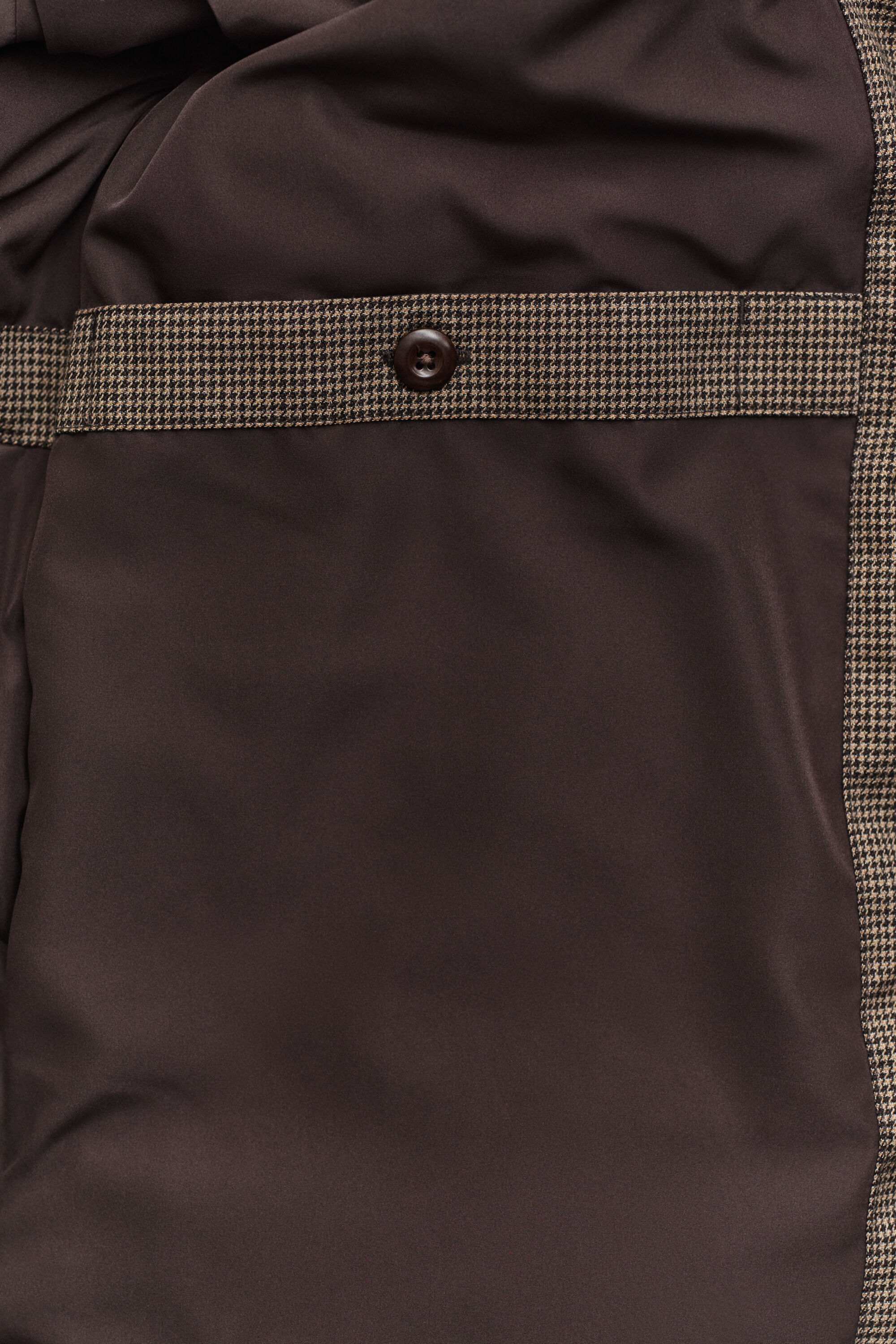 Chaqueta de franela y plumón
