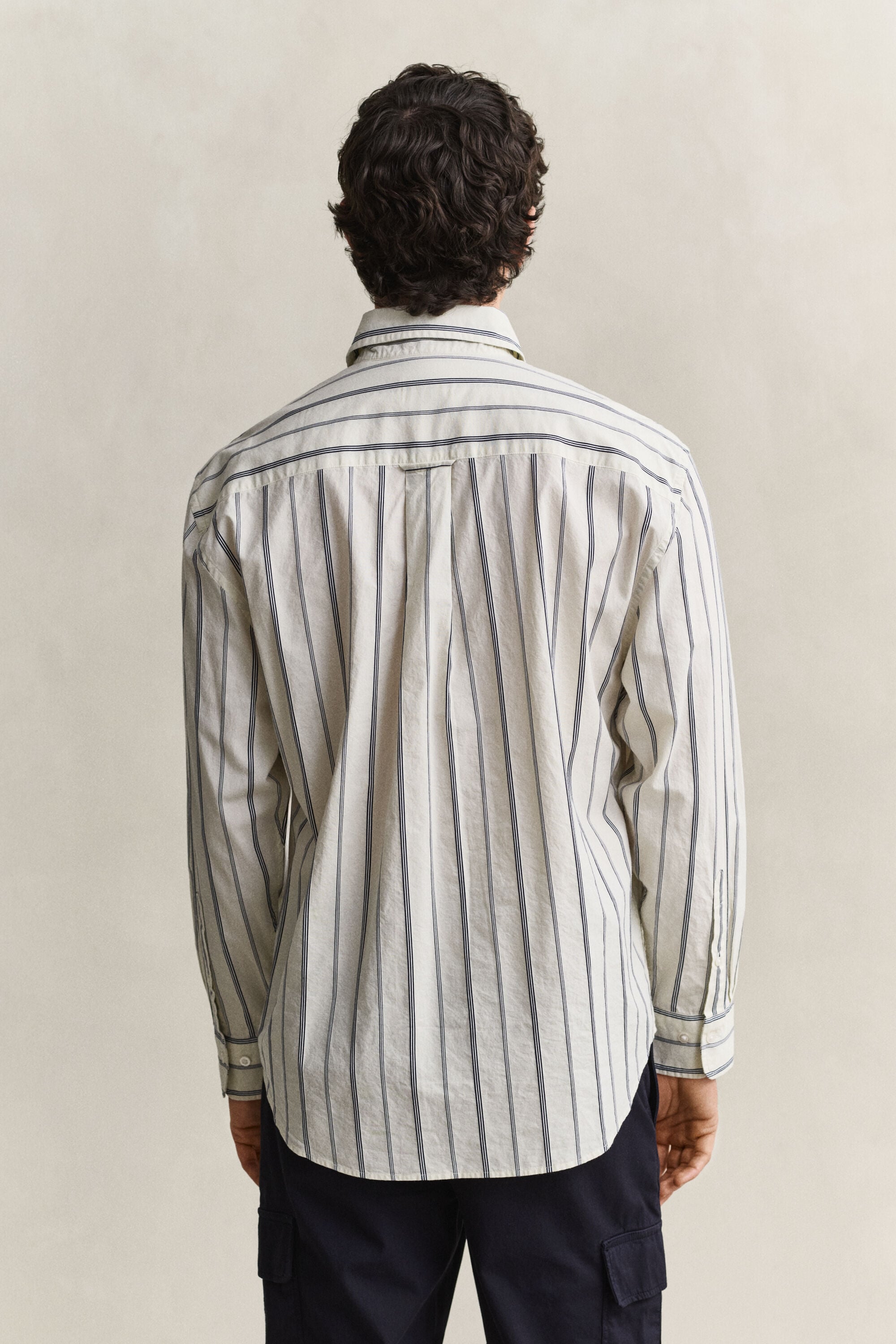 Camisa Relaxed Fit Dobby Stripe