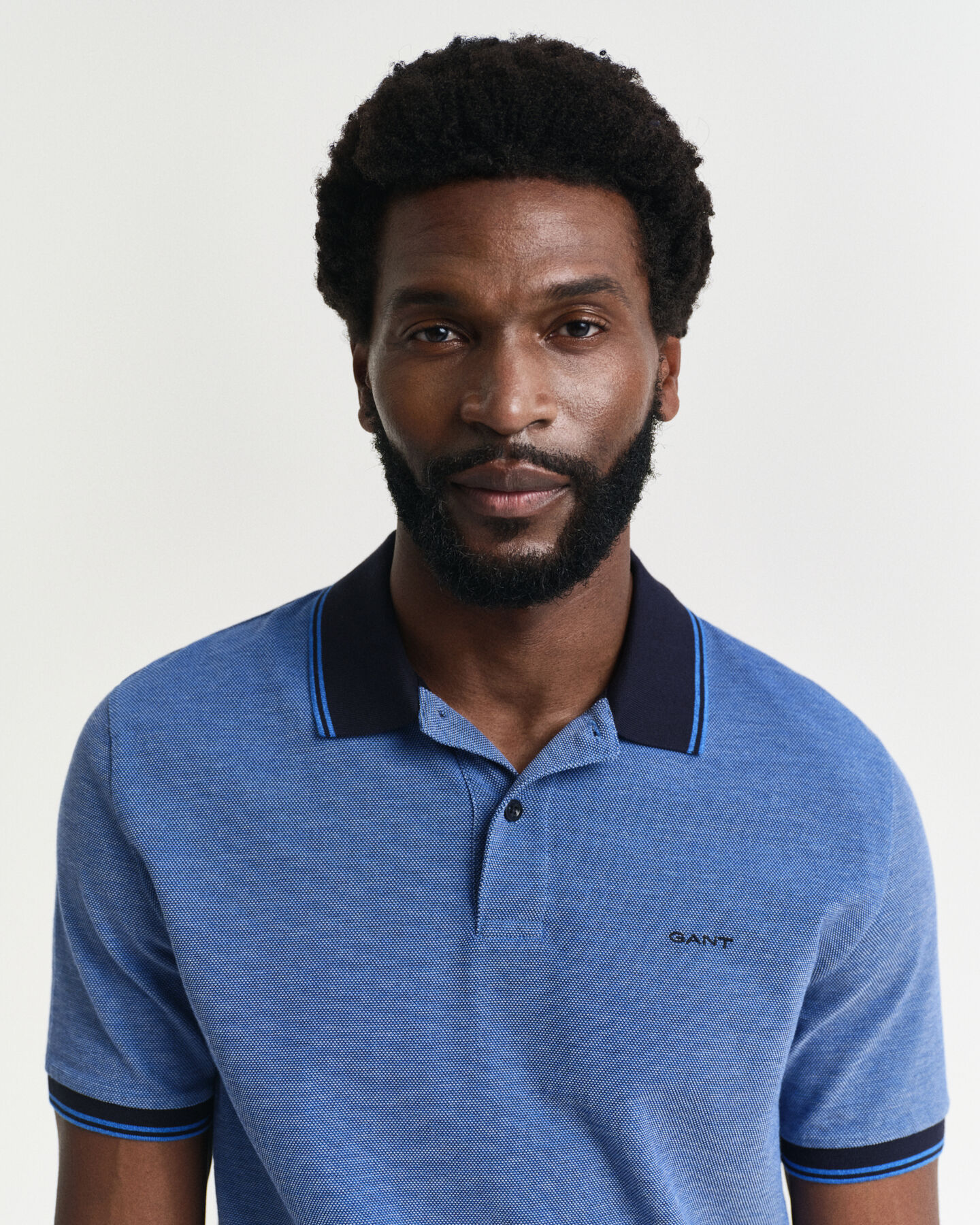 Polo de piqué Oxford en cuatro colores