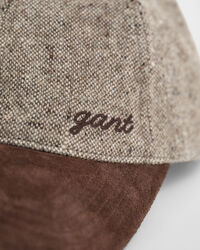 Gorra de lana con textura