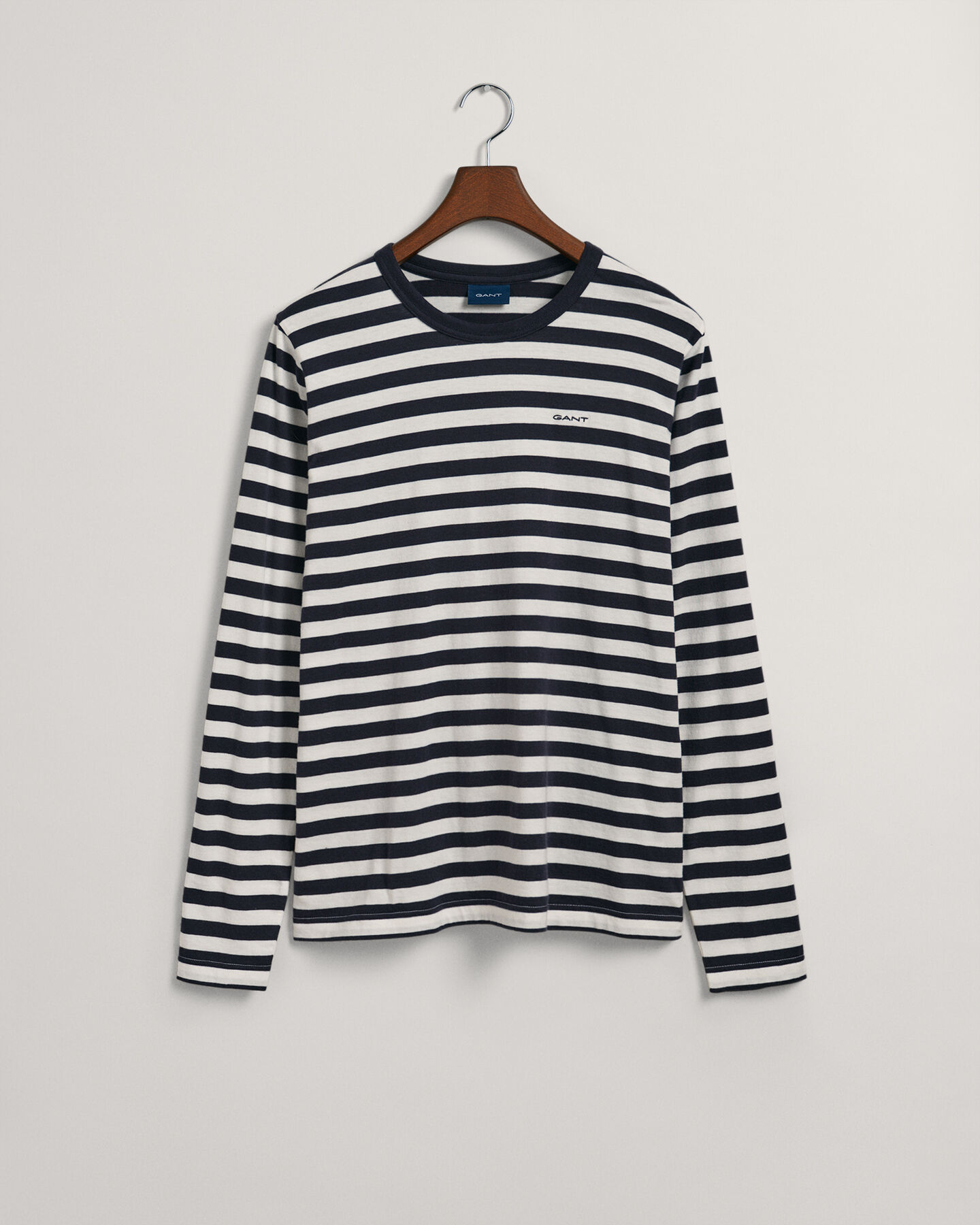 Camiseta de manga larga a rayas