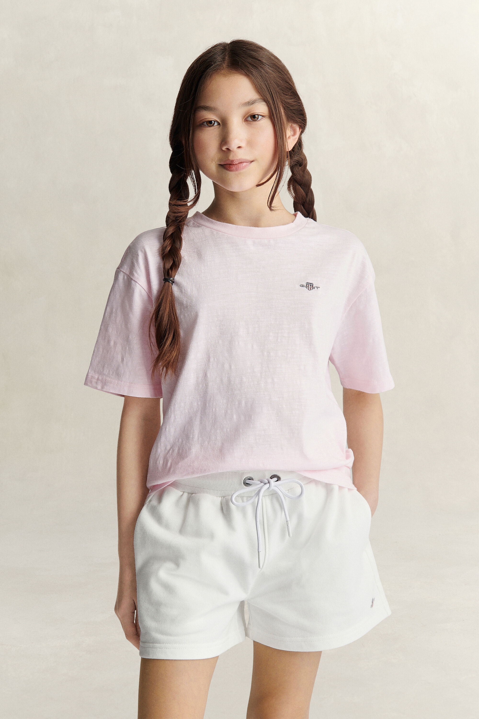 Camiseta flameada Teen Girls