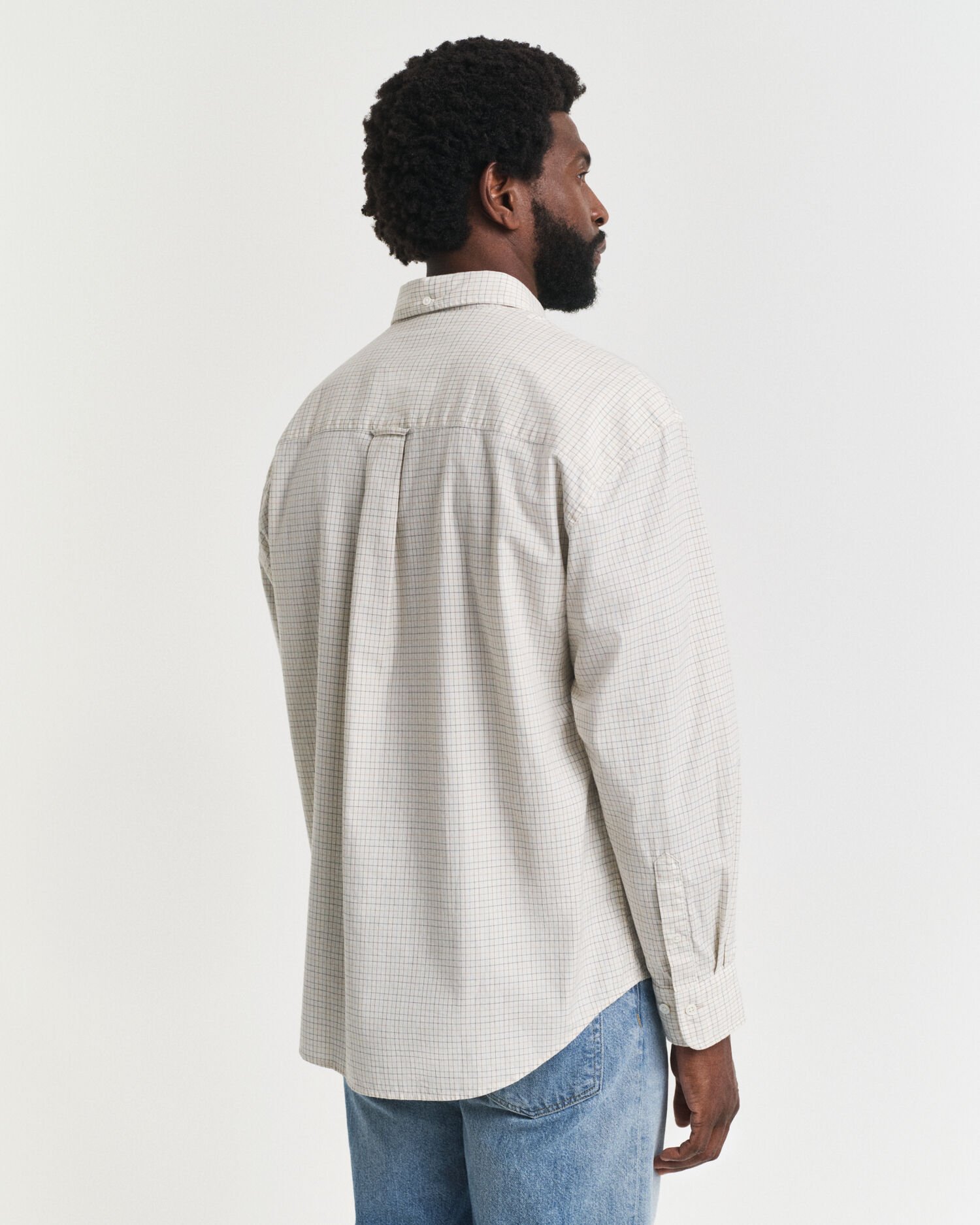 Camisa Oxford Oversized Fit a cuadros Luxury