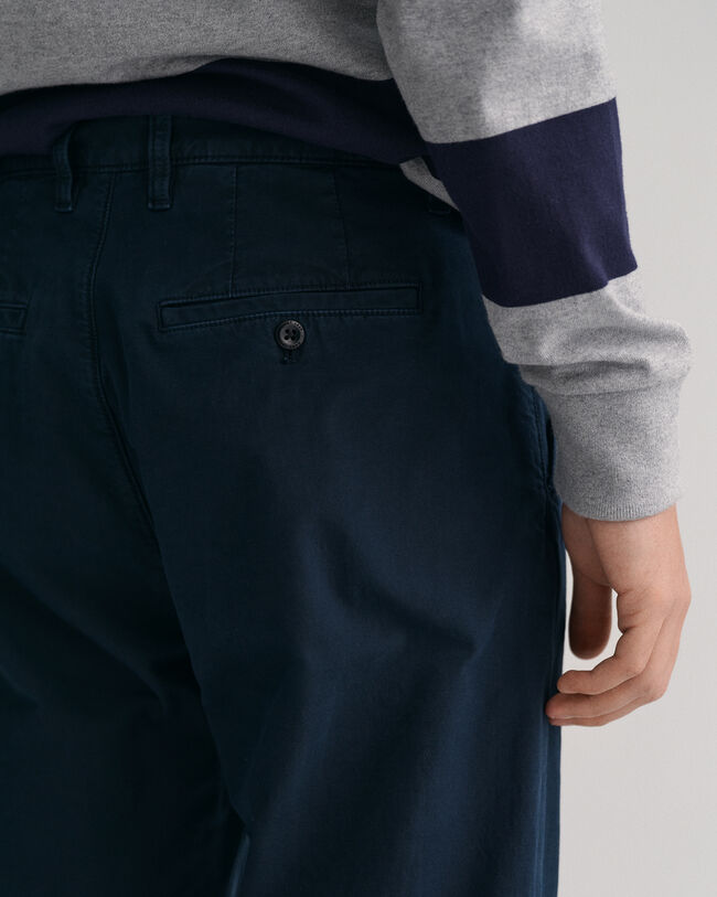 Pantalones chinos Regular Fit de lona Allister