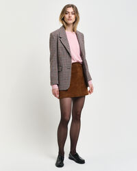 Jersey de cuello redondo en punto fino