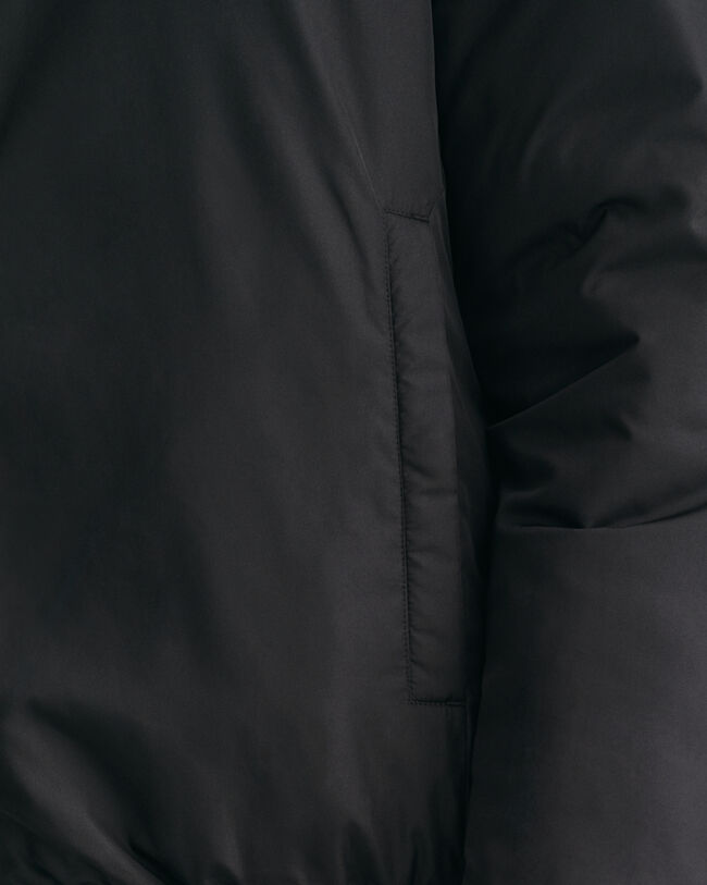 Chaqueta reversible con capucha