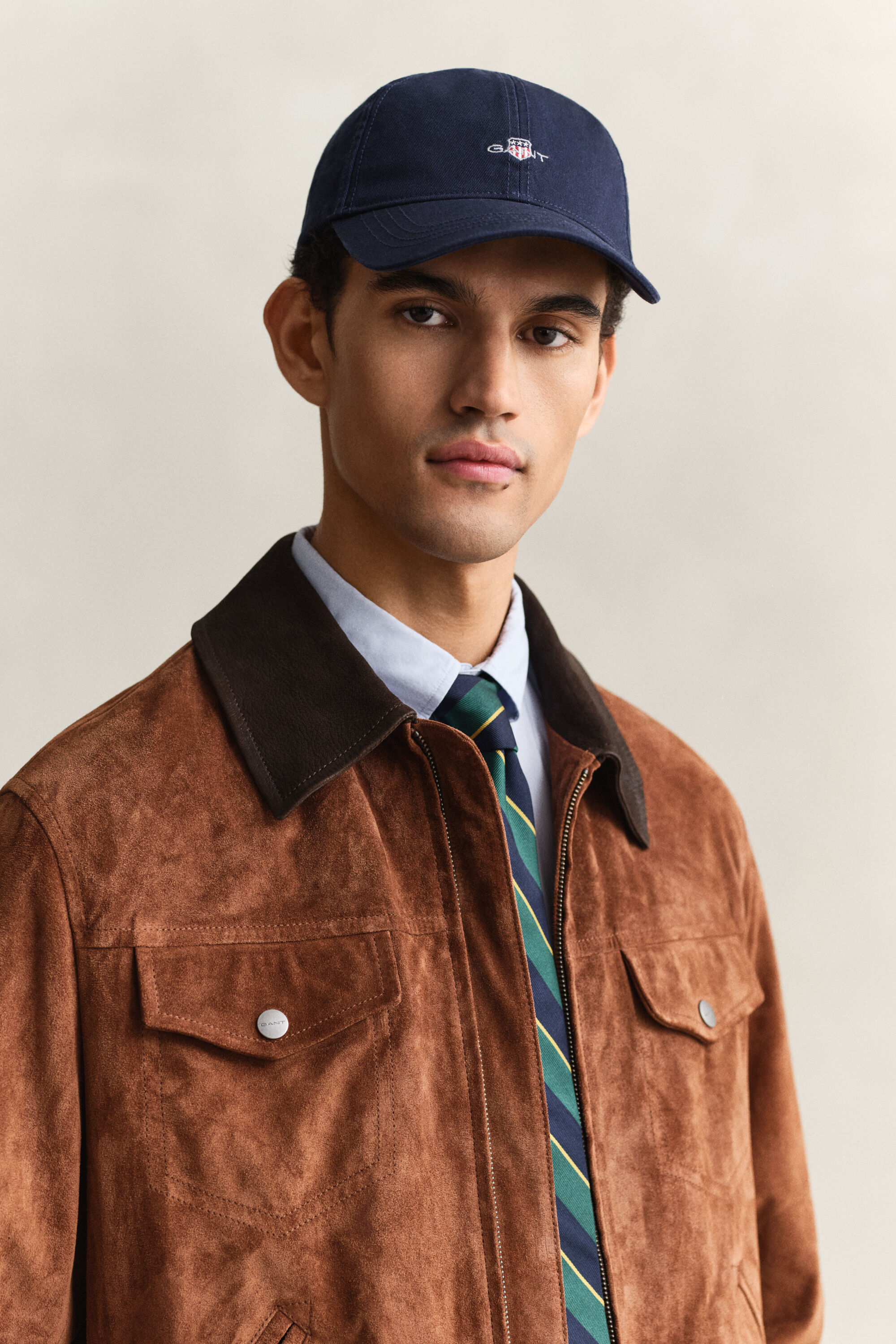 Gorra de sarga de algodón Shield