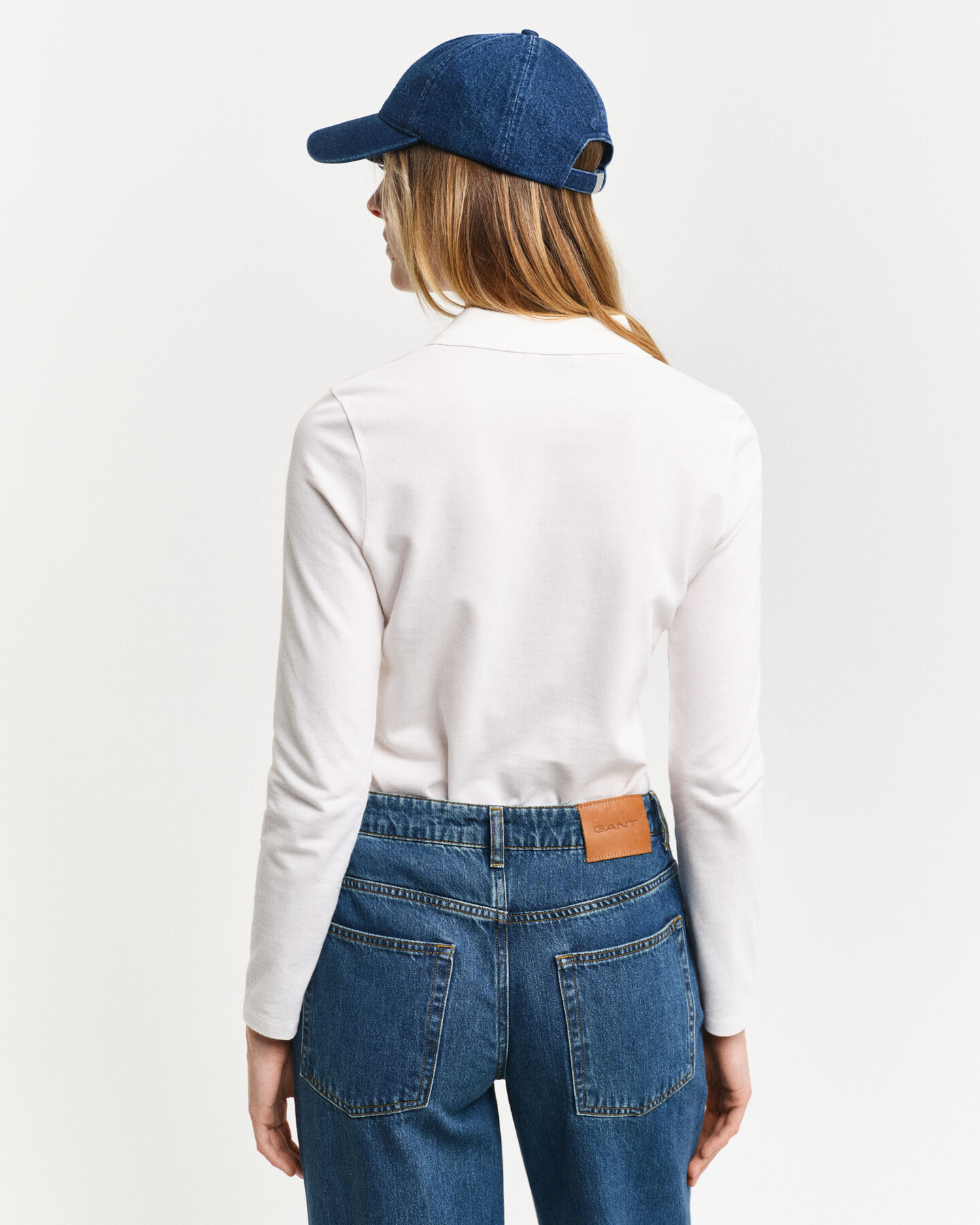 Polo de piqué de manga larga Shield