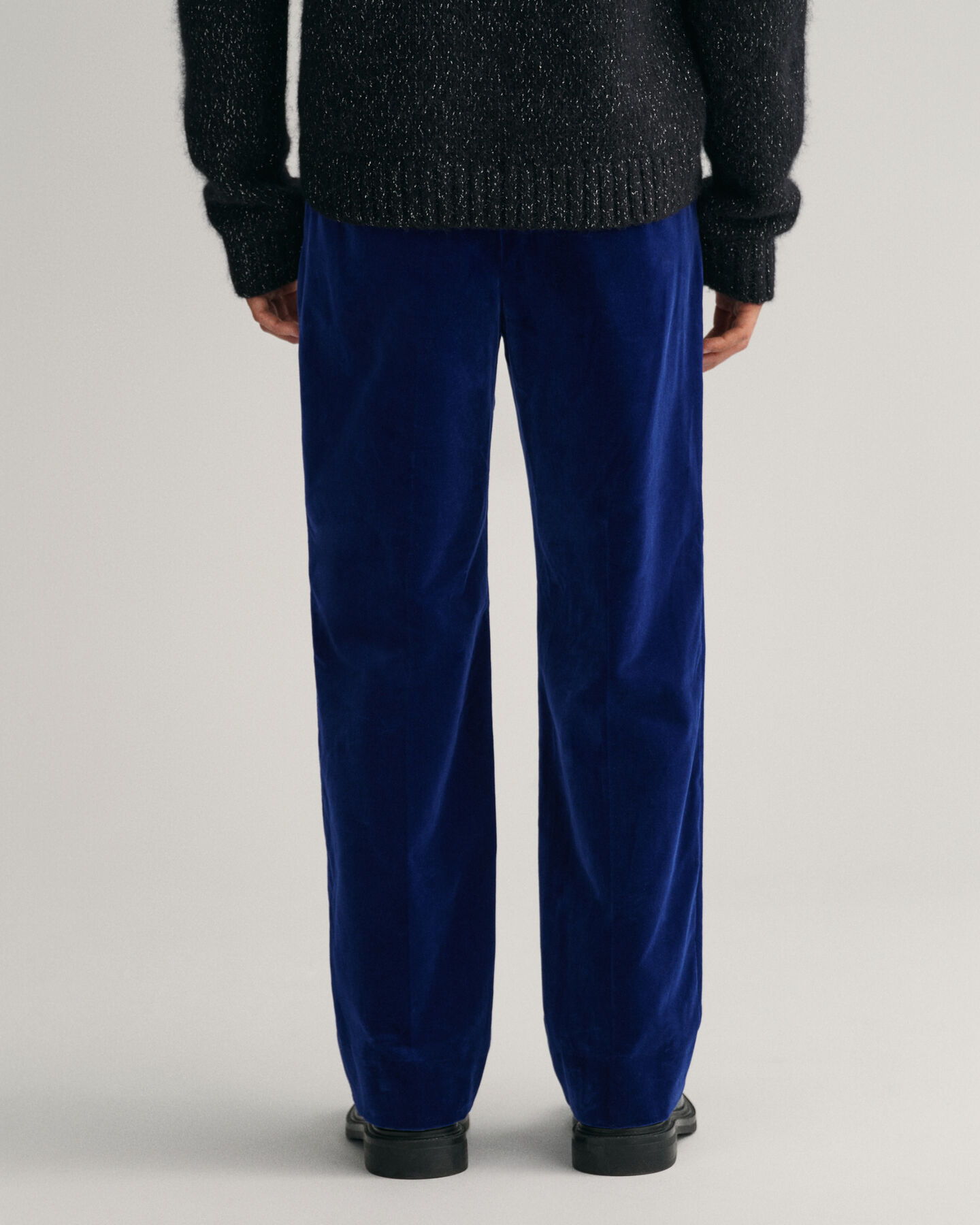 Pantalones de traje en terciopelo