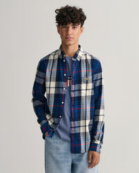 Camisa de franela a cuadros escoceses Teen Boys