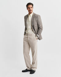 Americana de punto a cuadros