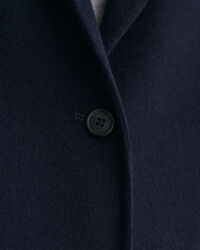 Americana recta cosida a mano