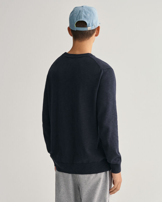 Jersey de cuello redondo Cotton Flamme